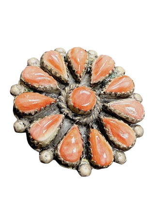 SS Stone Cluster Pendant