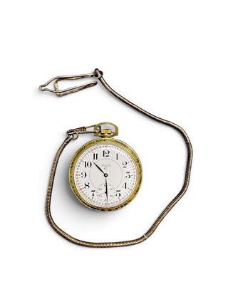 (AS IS) Antique 1919 Elgin 454 Pocket watch