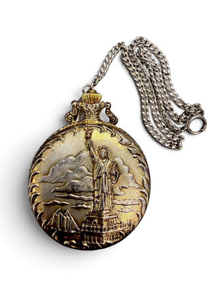 (AS IS) Vintage Commemorative Pocket Watch