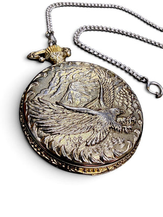 (AS IS) Vintage Commemorative Pocket Watch