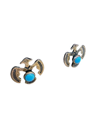 SS Eagle Turquoise Post earrings