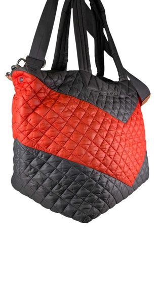 Quilted Large Tote w/ Pouches