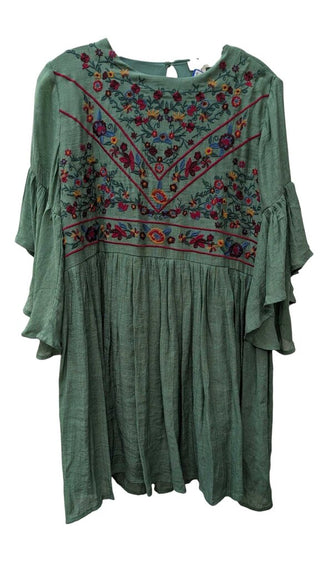 Embroidered Midi