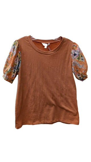 Floral Sleeve Blouse