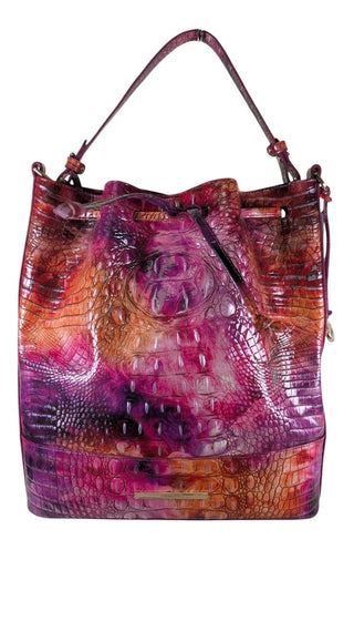 Leather Embossed Tote