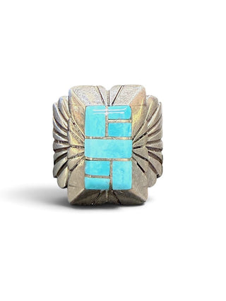 Sterling Inlay Ring