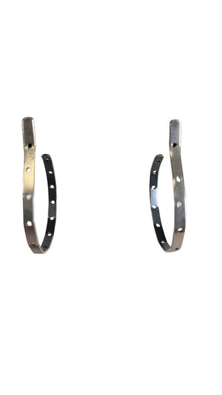 Sterling Hoop Earrings