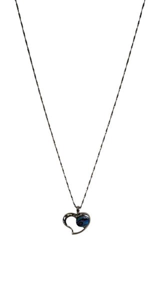 Sterling Heart Pendant Necklace