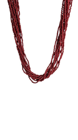 Multi Strand Bead Necklace