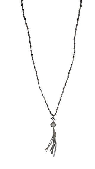 Woven Stone Necklace