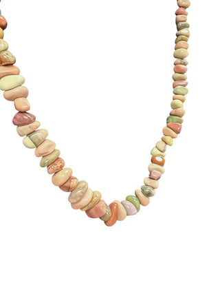 Tested Silver Stone Necklace