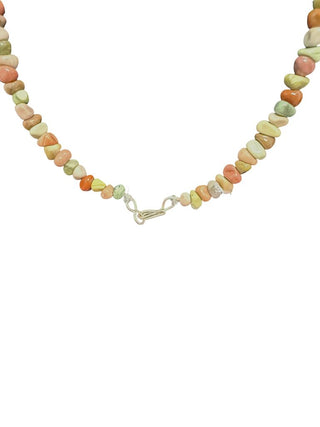 Tested Silver Stone Necklace