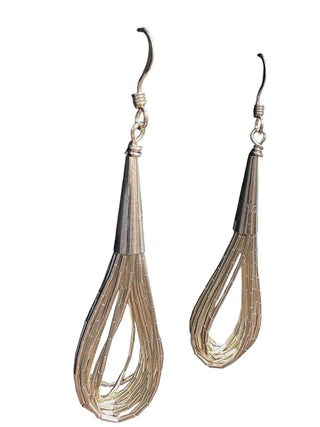 SS Liquid Silver Earrings