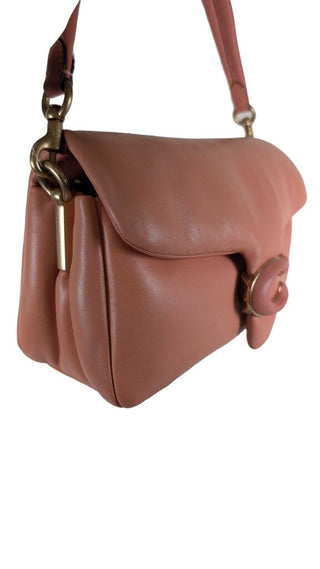 Pillow Tabby Nappa Leather Shoulder Bag w/ Strap
