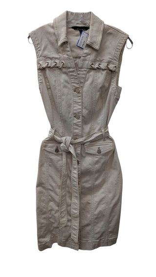 Button Front Denim Dress