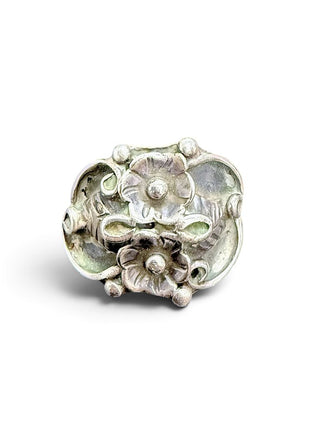 Sterling Flower Ring