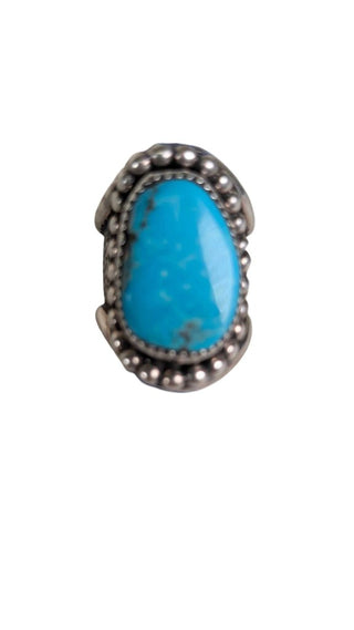 SS Stone Ring Beaded Surround Retail $250