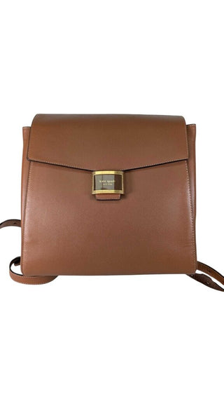 Katy Medium Leather Flap Back