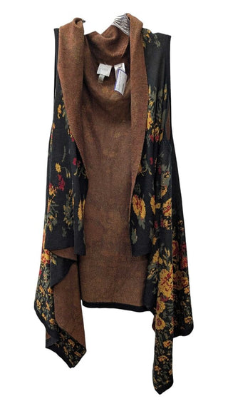 Floral Knit Vest