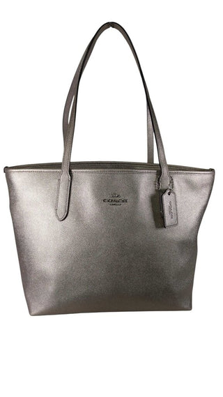 Metallic City Tote