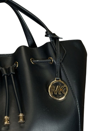 Phoebe large faux leather bucket