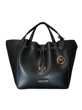 Phoebe large faux leather bucket