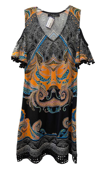 Cold Shoulder Mid Print