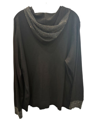 Beaded Zip Front