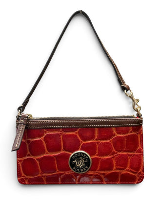 Vintage Croc Embossed Pouch