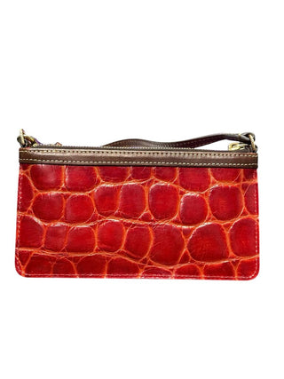 Vintage Croc Embossed Pouch