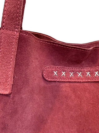 Suede Slouch Style Tote