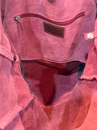 Suede Slouch Style Tote
