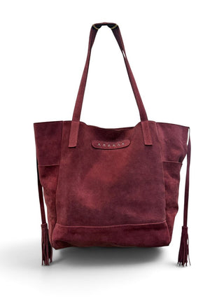 Suede Slouch Style Tote
