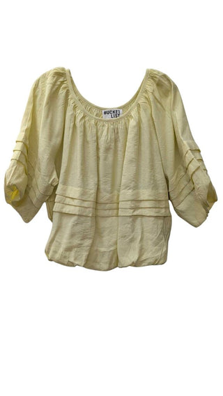 NWT Short Puff Sleeve Tiered Detail