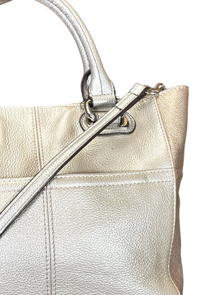 Leather shoulder bag