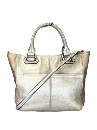 Leather shoulder bag