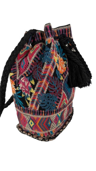 Embroidered Small BucketTote