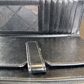 Pebbled Leather Double Zip Phone Case Wristlet