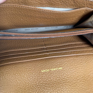 Acorn Pebbled Leather Fulton Carry All
