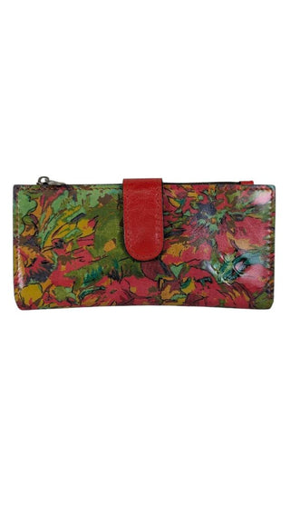 Floral Bi-Fold w/Snap