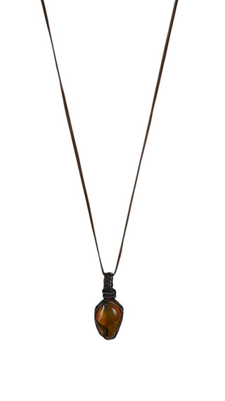 Wire Wrap Pendant Necklace