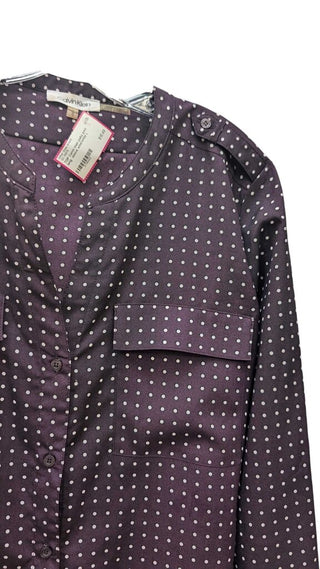 polka print long sleeve