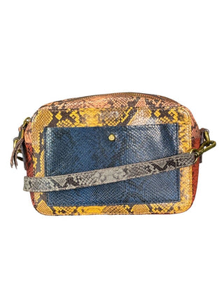 Leather Snakeskin Crossbody