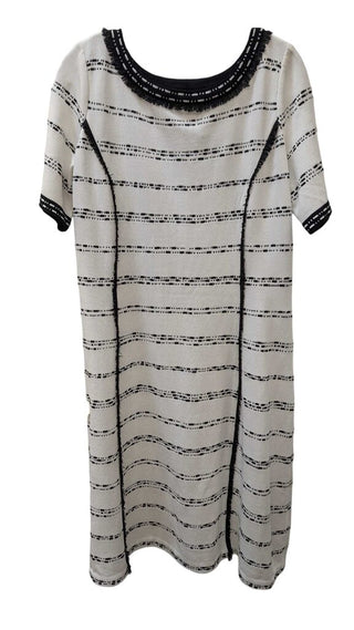 NWT Short Sleeve Striped Sweater MSRP $295