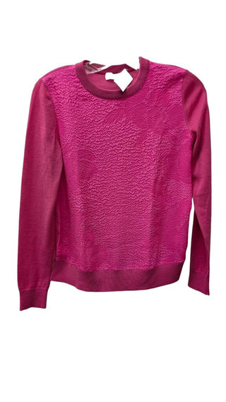 PETITE Silk/Wool Floral Texture