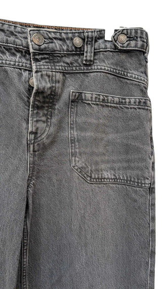 Wide Leg Patch Pockets
