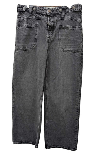Wide Leg Patch Pockets