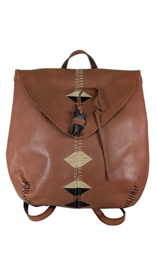 Embroidered Stitching Cow Hide Leather
