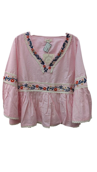 NWT Embroidered Blouse