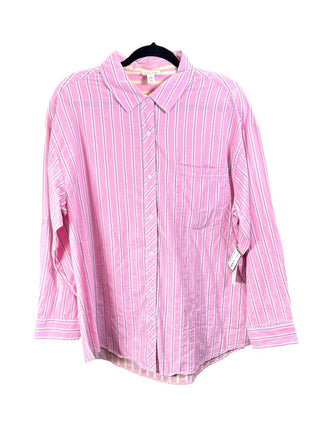NWT Long Sleeve Striped Button Up